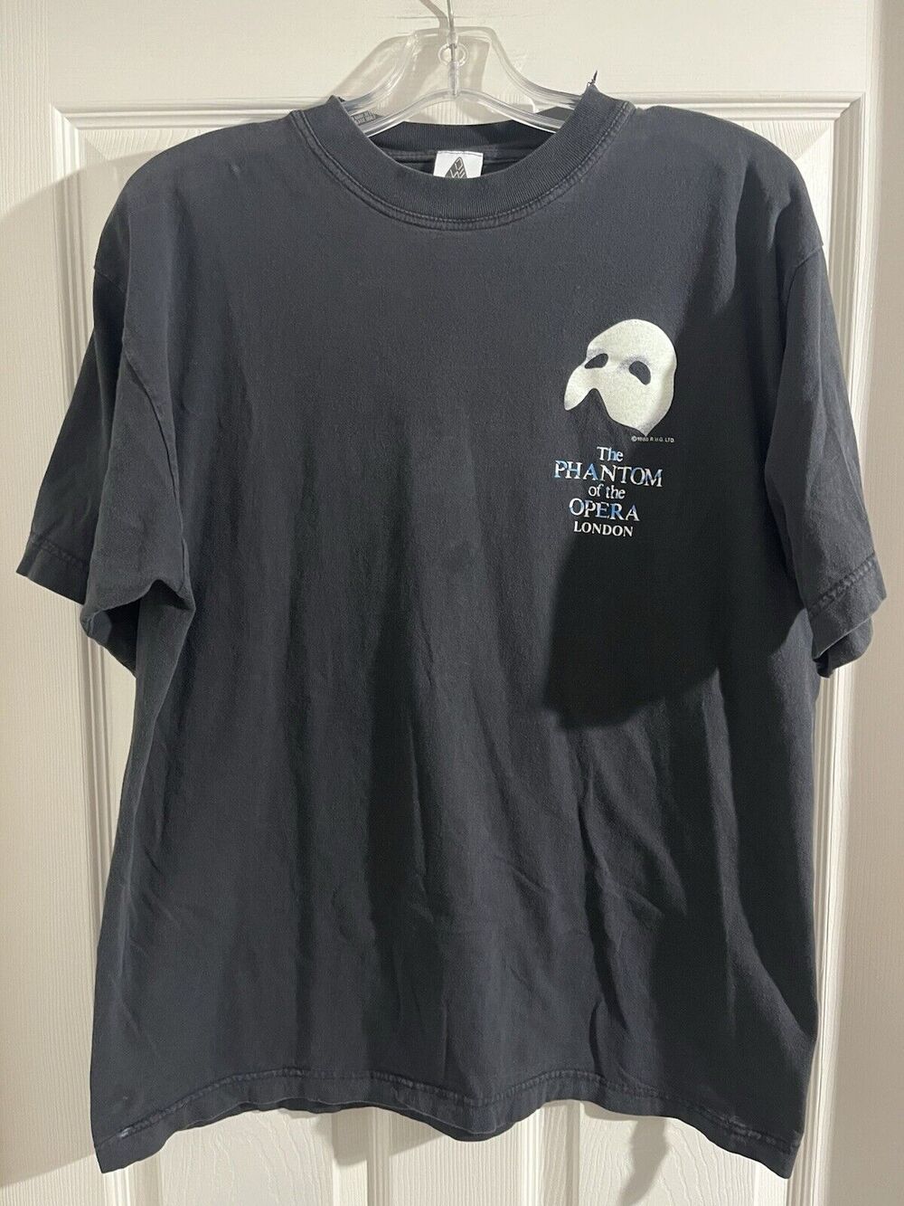 1988 The Phantom Of The Opera London T Shirt Adult L Black